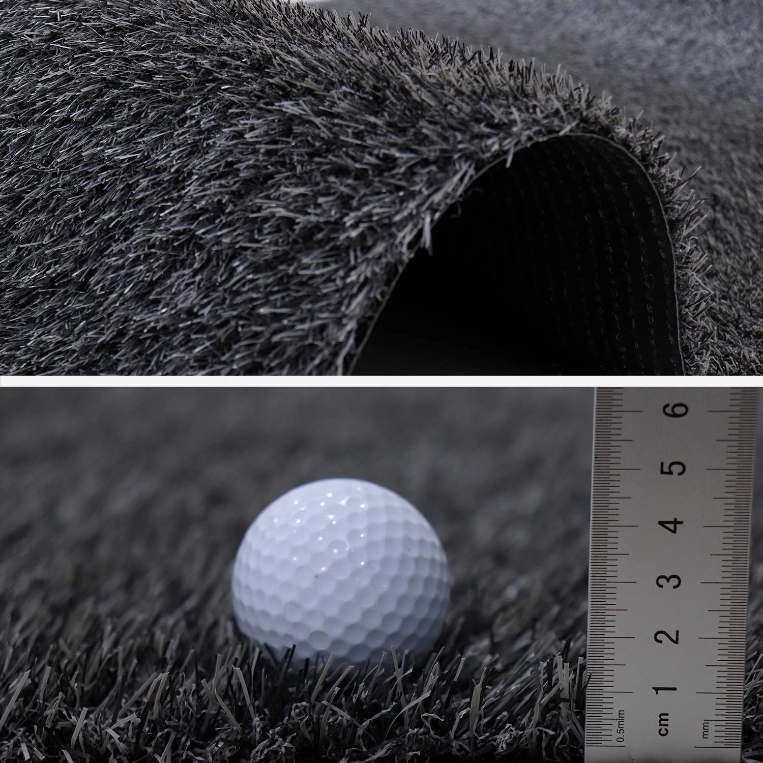 Gazon Synthétique Gris 20mm 3 Gazon Synthétique Gris 20mm – Image 3