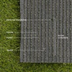 Gazon Synthétique 25mm 9 Gazon Synthétique 25mm -Sweeek AG25MID1X4SSG 05