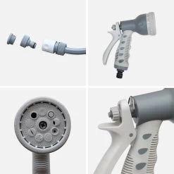 Dévidoir Sur Roues Avec Tuyau D'arrosage, 30m -Sweeek EXWH30RT 03