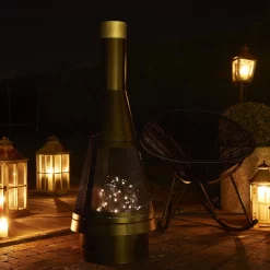 Brasero Cheminée D'extérieur -Sweeek FPLF107BK 06