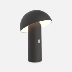 Lampe De Table Sans Fil Nomade à Tête Orientable Intérieur / Extérieur H 28cm Couleur : Noir -Sweeek ILUMTHOM28BK 01