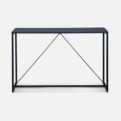 Console Métal Avec Barre De Renfort -Sweeek INDUCOT120BK 02