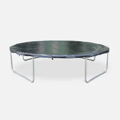 Trampoline 400cm Avec Pack D'accessoires Couleur : Gris -Sweeek KIT400GREY 03