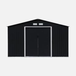 Abri De Jardin Métal 10,85m² -Sweeek MS1085GY 03