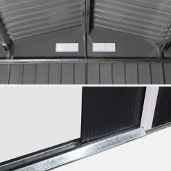 Abri De Jardin Métal 7,06m² 8 Abri De Jardin Métal 7,06m² -Sweeek MS706GY 04