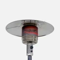 Parasol Chauffant Gaz 13kW Avec Housse De Protection -Sweeek PCKD7002CGYHC 04