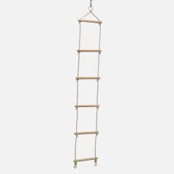 Aire De Jeux Balançoires, échelle En Corde -Sweeek PSWPLAD 03