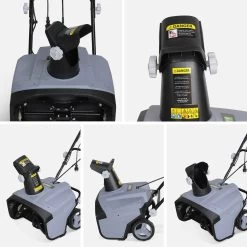 Déneigeuse Fraise à Neige électrique 2000W -Sweeek SNO2000WAC 04