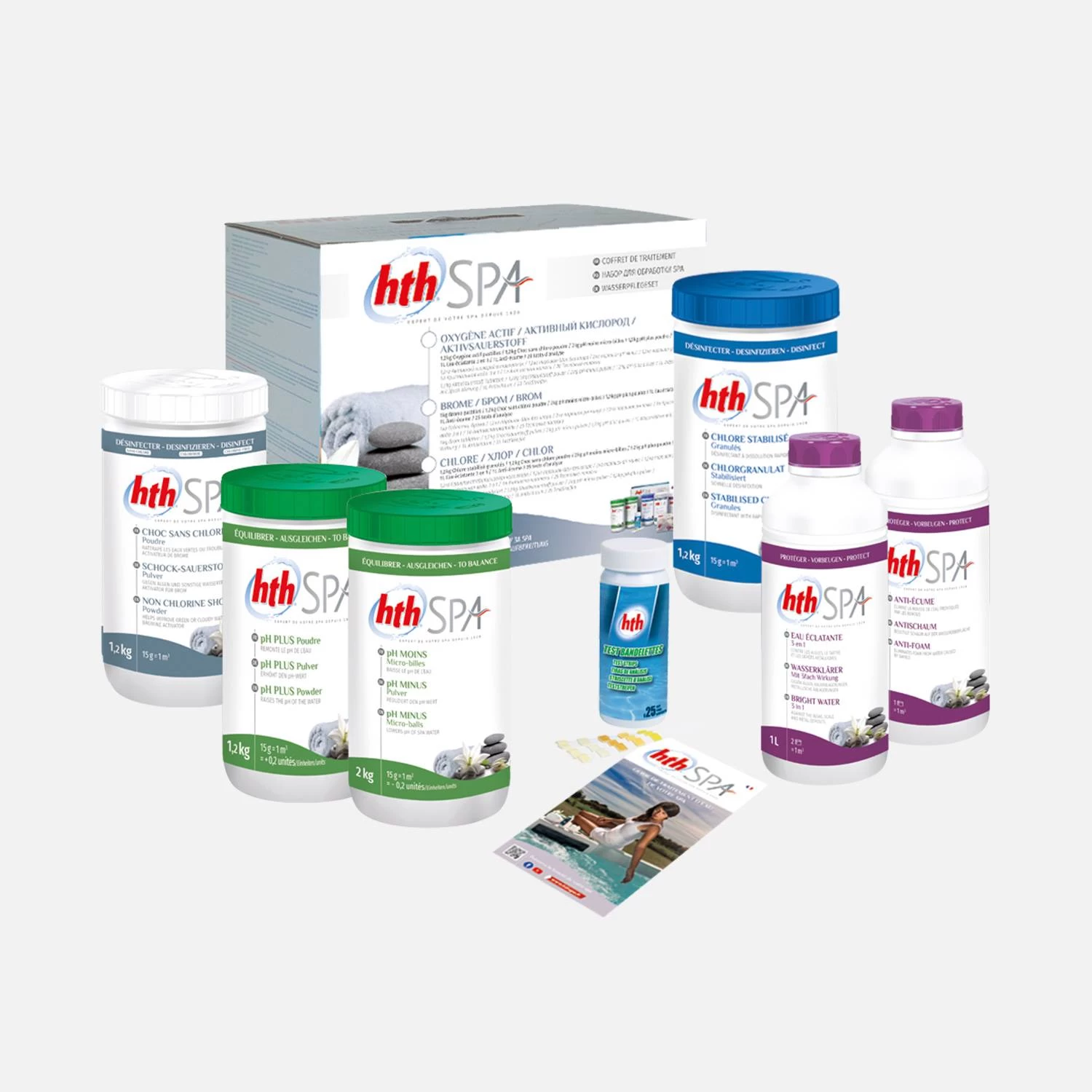 Kit Complet Traitement De L'eau Au Chlore 1 Kit Complet Traitement De L'eau Au Chlore