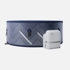 Spa Gonflable 6 Places Rond Massage Air-jets Wifi Ozonateur UVC Couvercle Tapis -Sweeek SPANAVAL6 02