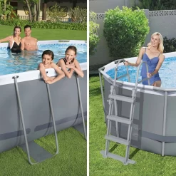 Piscine Hors Sol Tubulaire Géante Avec Accessoires -Sweeek SPBW4X2OVGYCV 04