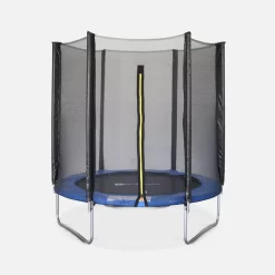 Trampoline 180cm Filet Protection Couleur : Bleu