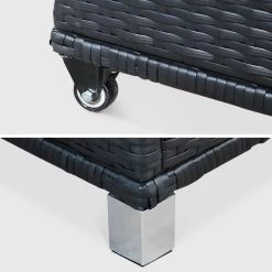 Coffre De Jardin Résine Tressée 790L Couleur : Noir 12 Coffre De Jardin Résine Tressée 790L Couleur : Noir -Sweeek WKHBOX160BK 04