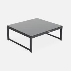 Salon De Jardin D'angle Aluminium 5 Places Couleur : Anthracite / Taupe -Sweeek af3004atbn 14a3060d3d8e3fc348f046acb65a7b99