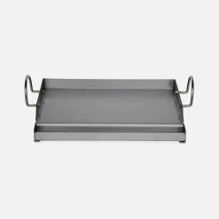 Plancha Universelle Pour Barbecue, 40cm -Sweeek bbqcp40ss 05a5c7383963ab8fc32264495a4635d5