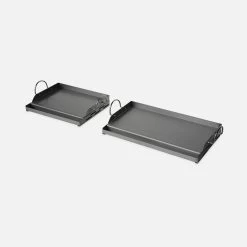 Plancha Universelle Pour Barbecue, 40cm -Sweeek bbqcp40ss 0dc7a6e805d964a2fbcc7b7d994f4757