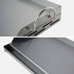 Plancha Universelle Pour Barbecue, 40cm -Sweeek bbqcp40ss 86e6b81466d65ddad0f3673979535db3