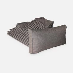 Housses De Coussins Pour Salon De Jardin Couleur : Gris