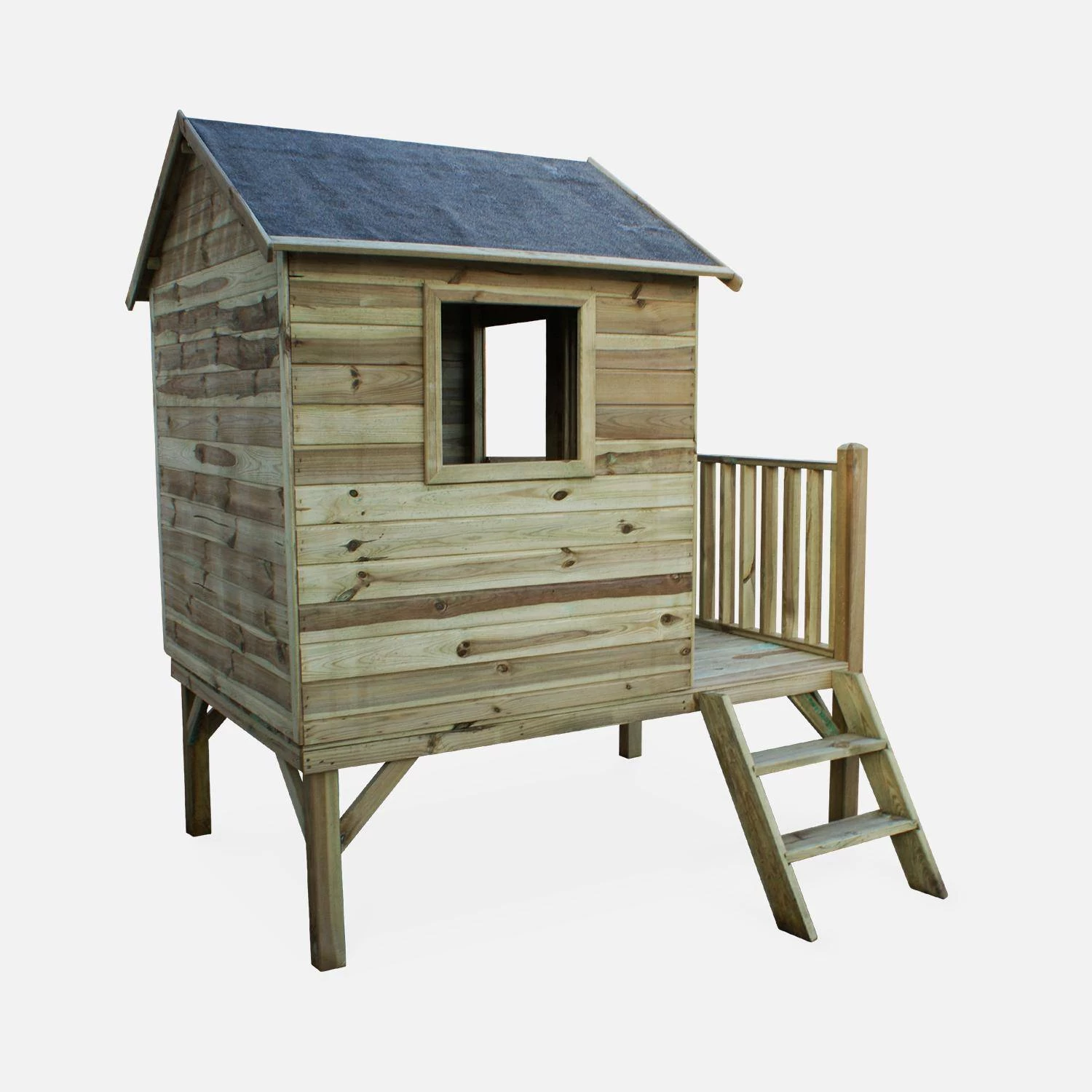 Cabane Enfant Bois FSC 2m² 2 Cabane Enfant Bois FSC 2m² – Image 2