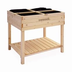Carré Potager Sur Pieds En Bois Et Serre 80x60x109cm 10 Carré Potager Sur Pieds En Bois Et Serre 80x60x109cm -Sweeek ghmini109 75c6aca9b8e979f652a74842ab1f7094