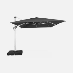 Parasol Déporté Rectangulaire 3x4m Couleur : Anthracite 9 Parasol Déporté Rectangulaire 3x4m Couleur : Anthracite -Sweeek hdu3x4dkgy 06ba4cb089e2c7412d3dba00047e374c