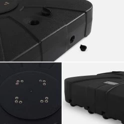 Pied Remplissable Parasol Déporté, 100L -Sweeek hubase100whl 3ac3b64e89bf9b48b406330e98c2602f