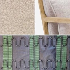 Fauteuil Scandinave En Bois Et Tissu Bouclette 14 Fauteuil Scandinave En Bois Et Tissu Bouclette -Sweeek iacscaboucl 4e264b4b08ca927530653a680bed806f