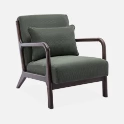 Fauteuil Scandinave Velours Côtelé Et Bois D'hévéa Wengé 8 Fauteuil Scandinave Velours Côtelé Et Bois D'hévéa Wengé -Sweeek iacscadwlcrgre 8f3c972bee667d8cc12c45c0b3014ed8