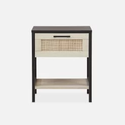 Table De Chevet Scandinave Effet Bois Et Cannage (lot De 2) 7 Table De Chevet Scandinave Effet Bois Et Cannage (lot De 2) -Sweeek ibcanbesidex2 bc36d050d9321ab90ac43a4e88bf3ba3