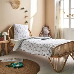 Parure De Lit Enfant, Réversible 140 X 200 Cm