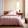 Parure De Lit Gaze De Coton Rose