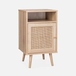 Table De Chevet Scandinave En Cannage (lot De 2) Couleur : Naturel 12 Table De Chevet Scandinave En Cannage (lot De 2) Couleur : Naturel -Sweeek ibobesidex2 54bc2f657743af3bbf037af88308789f