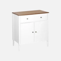 Buffet Placage Bois De Frêne 2 Tiroirs Et 2 Portes -Sweeek icelbuffet 43b90c898d2f6f2ba184258e1d329d9e