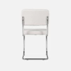 Chaise Cantilever Bouclettes (lot De 2) 12 Chaise Cantilever Bouclettes (lot De 2) -Sweeek ichrmjbouclx2 de170b473c612f97b52aced44ace4fdd