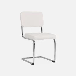 Chaise Cantilever Bouclettes (lot De 2) 10 Chaise Cantilever Bouclettes (lot De 2) -Sweeek ichrmjbouclx2 e00b96bce127a0a4bff055a824e986f8