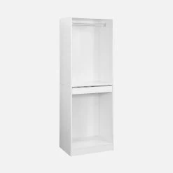 Module Dressing Avec Penderie Et Porte-pantalons Couleur : Blanc -Sweeek idrestrailwh e8b068101b339247a60b0642aebbe284