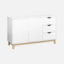 Buffet Effet Bois Pieds Bois 2 Portes 120 Cm 8 Buffet Effet Bois Pieds Bois 2 Portes 120 Cm -Sweeek ifkbuffet 6f8a412ccff74d5747bcc02cf35d6bbf