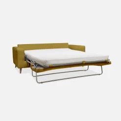 Canapé Lit Convertible 3 Places Avec Matelas 12cm - Fabriqué En France Couleur : Moutarde 20 Canapé Lit Convertible 3 Places Avec Matelas 12cm - Fabriqué En France Couleur : Moutarde -Sweeek igusbedsofacur 5aa17ac20101ee301ce731b8a38da8b4