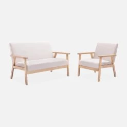 Fauteuil Scandinave Bois Et Tissu Couleur : Crème 14 Fauteuil Scandinave Bois Et Tissu Couleur : Crème -Sweeek iskacls1bg 4d26cdad6bce01281500344fcb4e8b55
