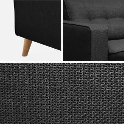 Canapé Lit Convertible 3 Places Avec Matelas 12cm - Fabriqué En France Couleur : Anthracite 19 Canapé Lit Convertible 3 Places Avec Matelas 12cm - Fabriqué En France Couleur : Anthracite -Sweeek itlsbedsofaat 26588e989fdfc04790836a3723a8d95c