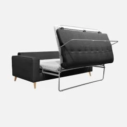 Canapé Lit Convertible 3 Places Avec Matelas 12cm - Fabriqué En France Couleur : Anthracite 17 Canapé Lit Convertible 3 Places Avec Matelas 12cm - Fabriqué En France Couleur : Anthracite -Sweeek itlsbedsofaat 2d692072b05624b5c842bea4056cda77