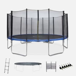 Trampoline 490cm Avec Pack D'accessoires