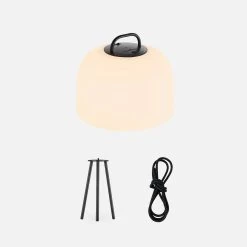 Lampe Extérieure LED 3 En 1 Avec Trépied -Sweeek led313in1bk e1a67bfd9f70a03bf0ef69e06f7acef1