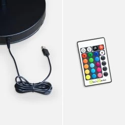 Lampadaire Solaire Extérieur LED -Sweeek ledfl51sol a216afeb3ea57f24a51dbba869d798b4