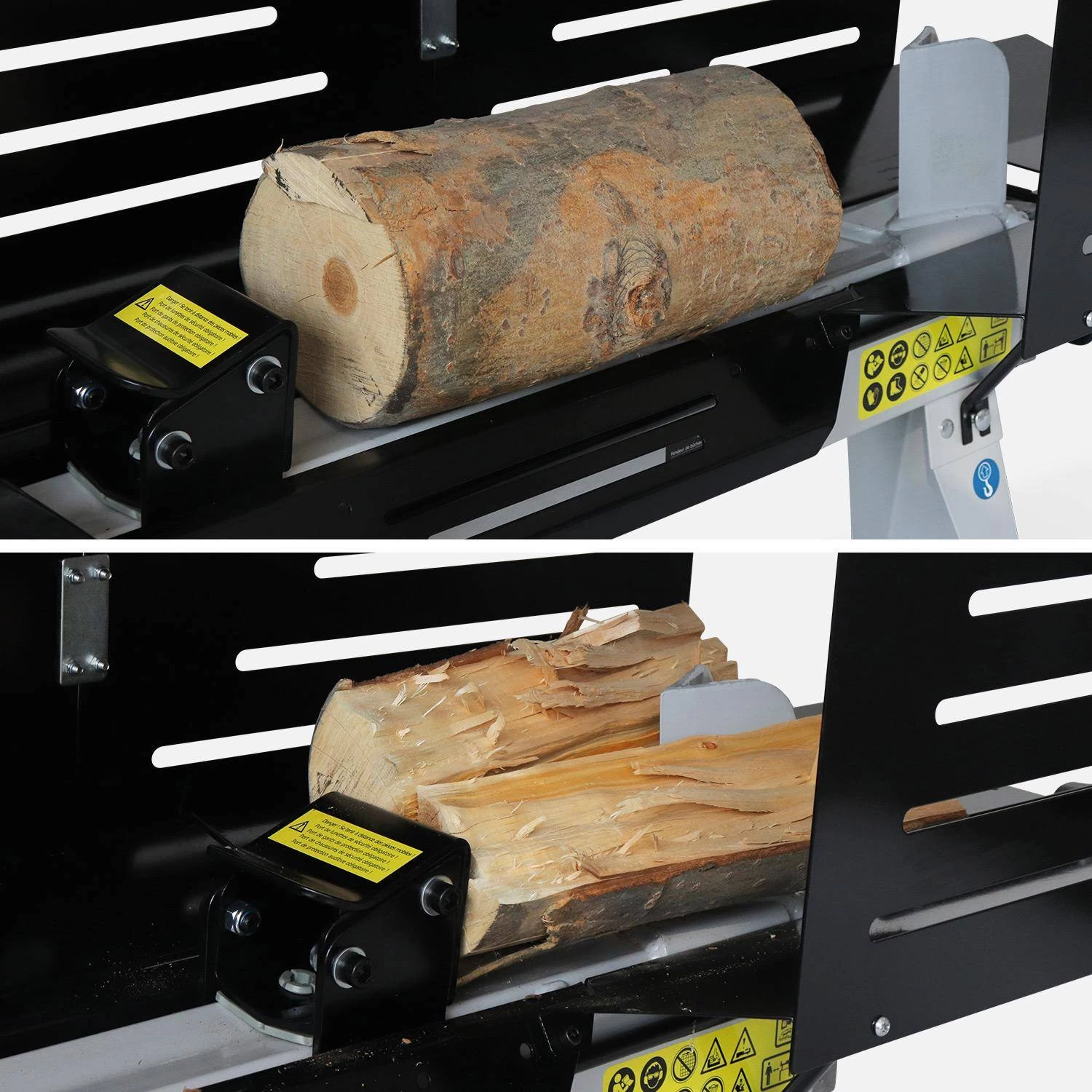 Fendeur De Bûches Horizontal électrique 52cm 2200W + Support 6 Fendeur De Bûches Horizontal électrique 52cm 2200W + Support – Image 6