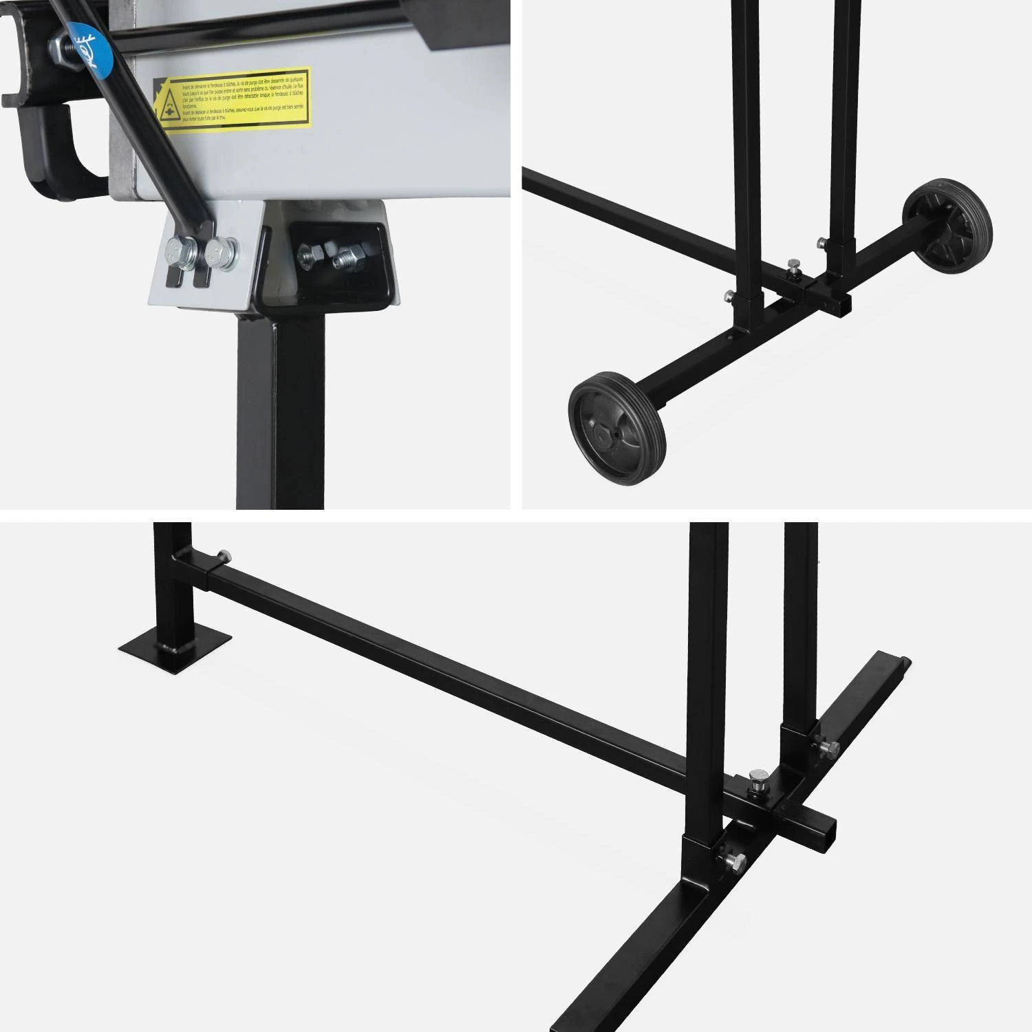 Fendeur De Bûches Horizontal électrique 52cm 2200W + Support 5 Fendeur De Bûches Horizontal électrique 52cm 2200W + Support – Image 5