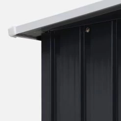 Abri De Jardin En Métal 4,85m2 Avec Puits De Lumière -Sweeek mssl472at d8b748a294aa758d7f65c83fd116e6d9