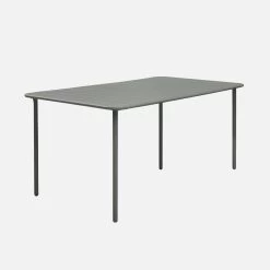 Table De Jardin Métal 6 Chaises Couleur : Savane -Sweeek mt160x90r6sav 411fdf3dfd2ae0a2e272ddb0533aad80