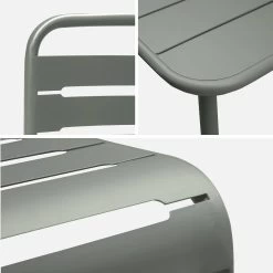 Table De Jardin Métal 6 Chaises Couleur : Savane -Sweeek mt160x90r6sav be56719ee060cd3bd2c8d59aa7055eee