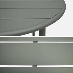 Table De Jardin Métal 2 Places Couleur : Savane -Sweeek mt75csav 946df080c969a6094cea04ce1c318070